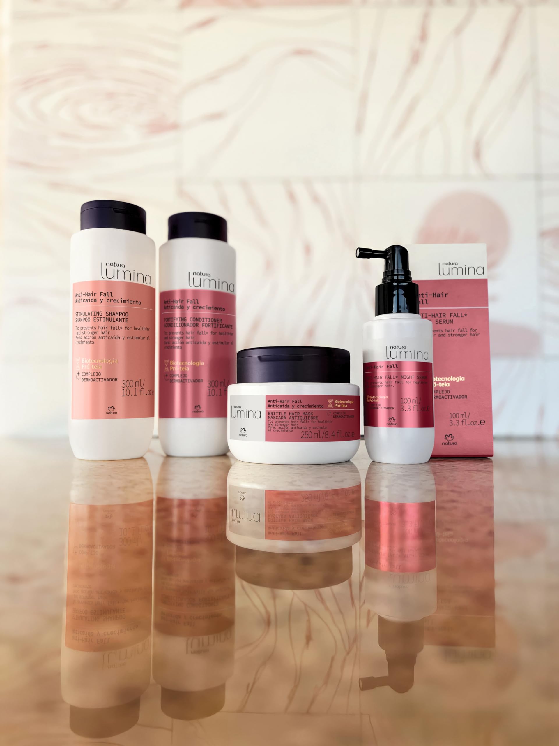Foto 7 | Acondicionador Natura Lumina Anticaída 300 Ml Vegan - Venta Internacional.