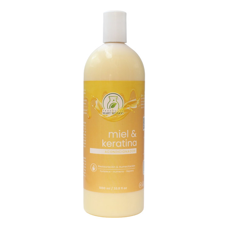 Acondiconador Miel & Keratina Estimula - Fortalece
Productos Mart México 1 Litro