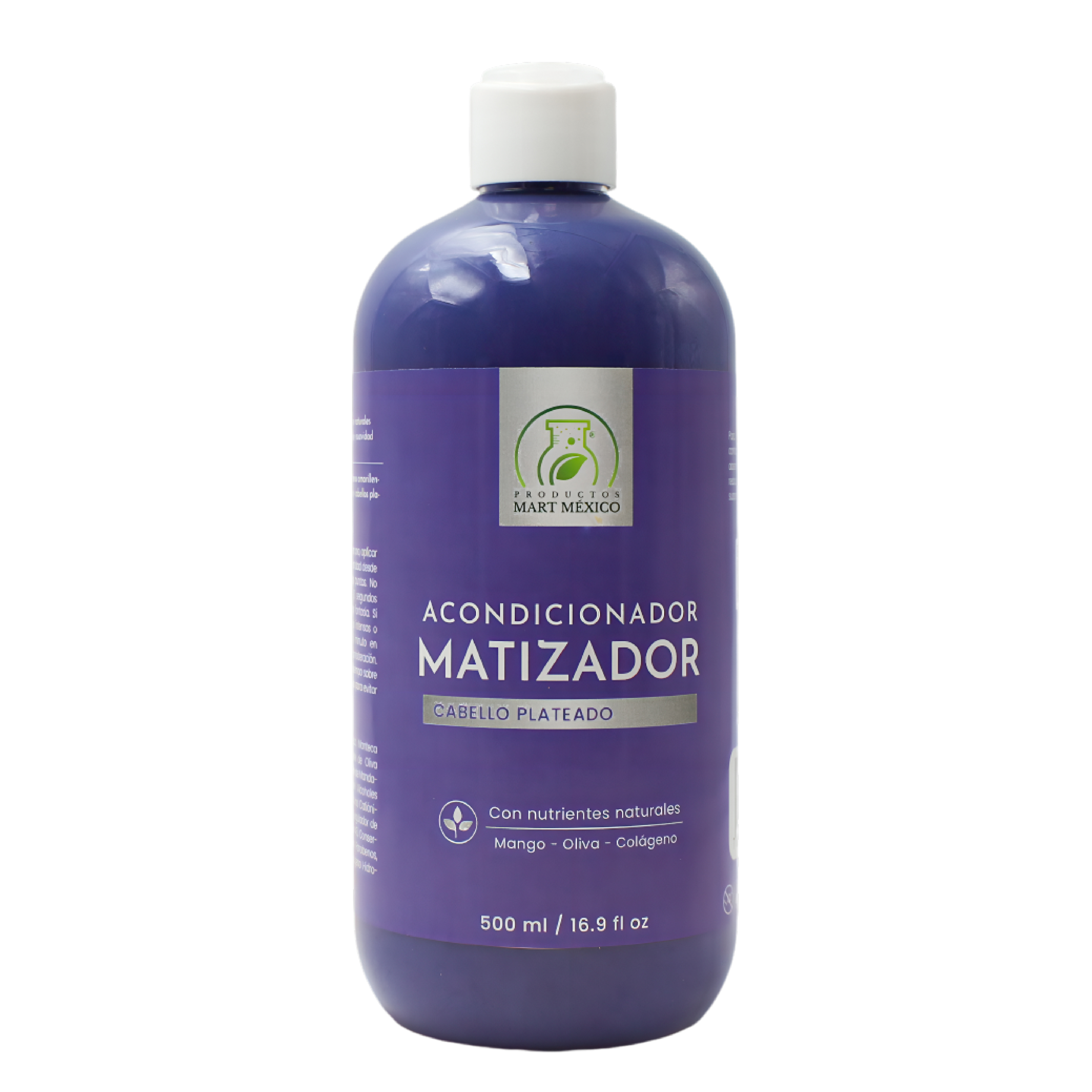Acondiconador Matizador Mechas Plateadas Neutraliza
Productos Mart México 500 Ml