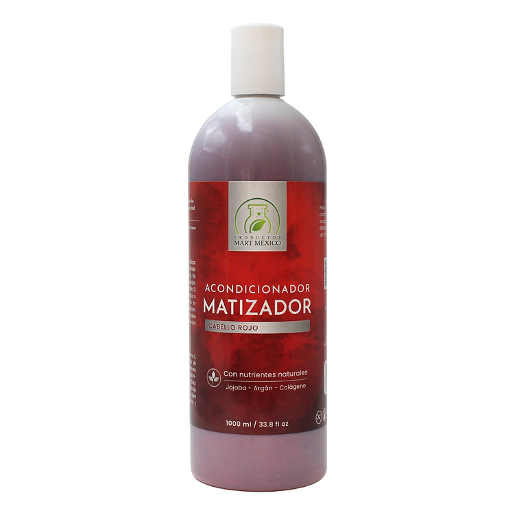 Acondicionador Capilar Baño De Color Rojo Repara
Productos Mart México 1 Litro