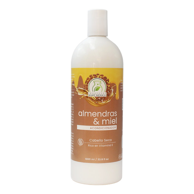 Acondicionador De Almendras & Miel Orgánica Anti Frizz
Productos Mart México 1 Litro