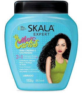 Foto 1 | Crema Acondicionadora Y Crema Para Peinar Skala Mais Cachos Hair Type 3abc 100% Vegan 1l - Venta Internacional.