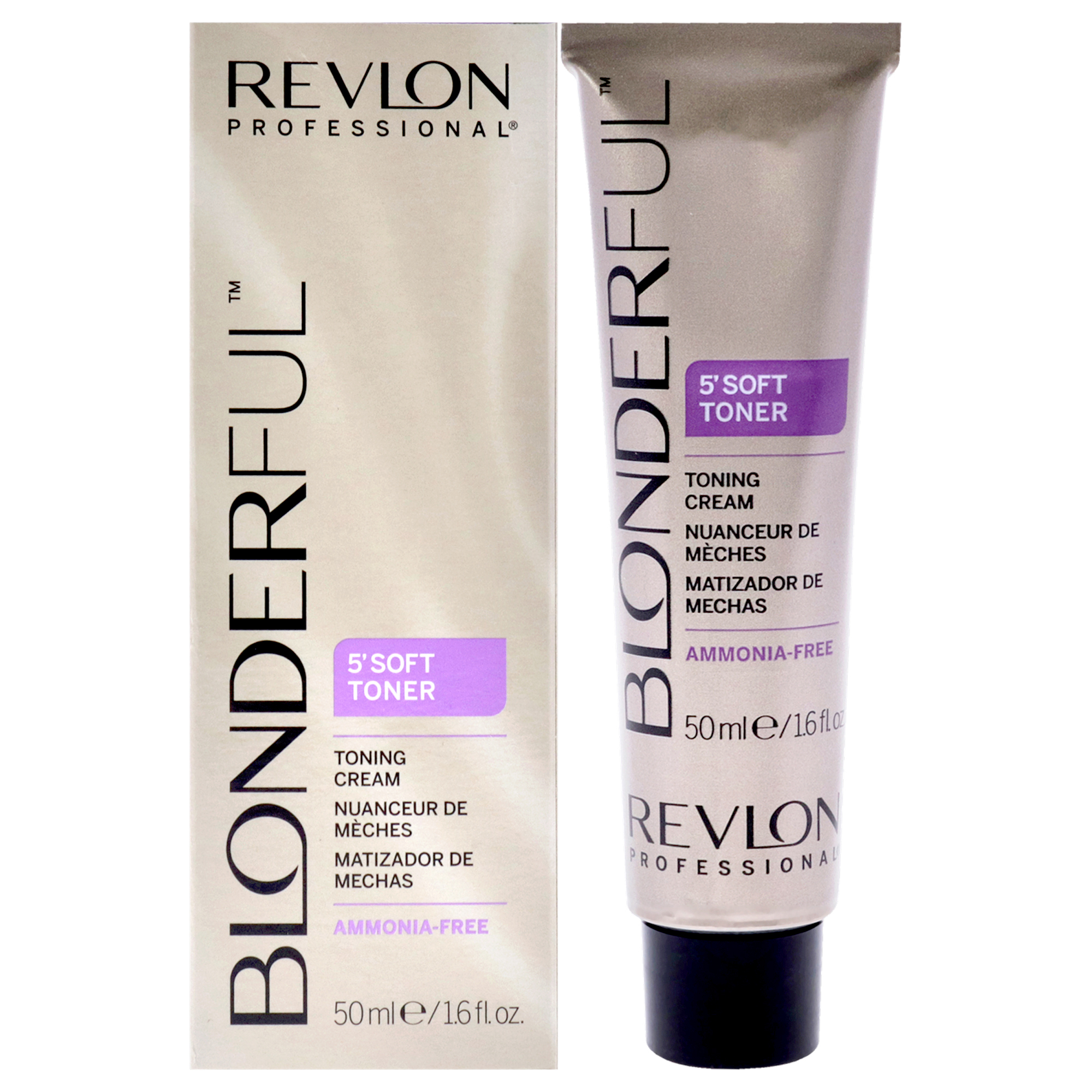 Crema Tonificadora Revlon Blonderful Soft 10.02 Very Light Pearl 50 ml - Venta Internacional