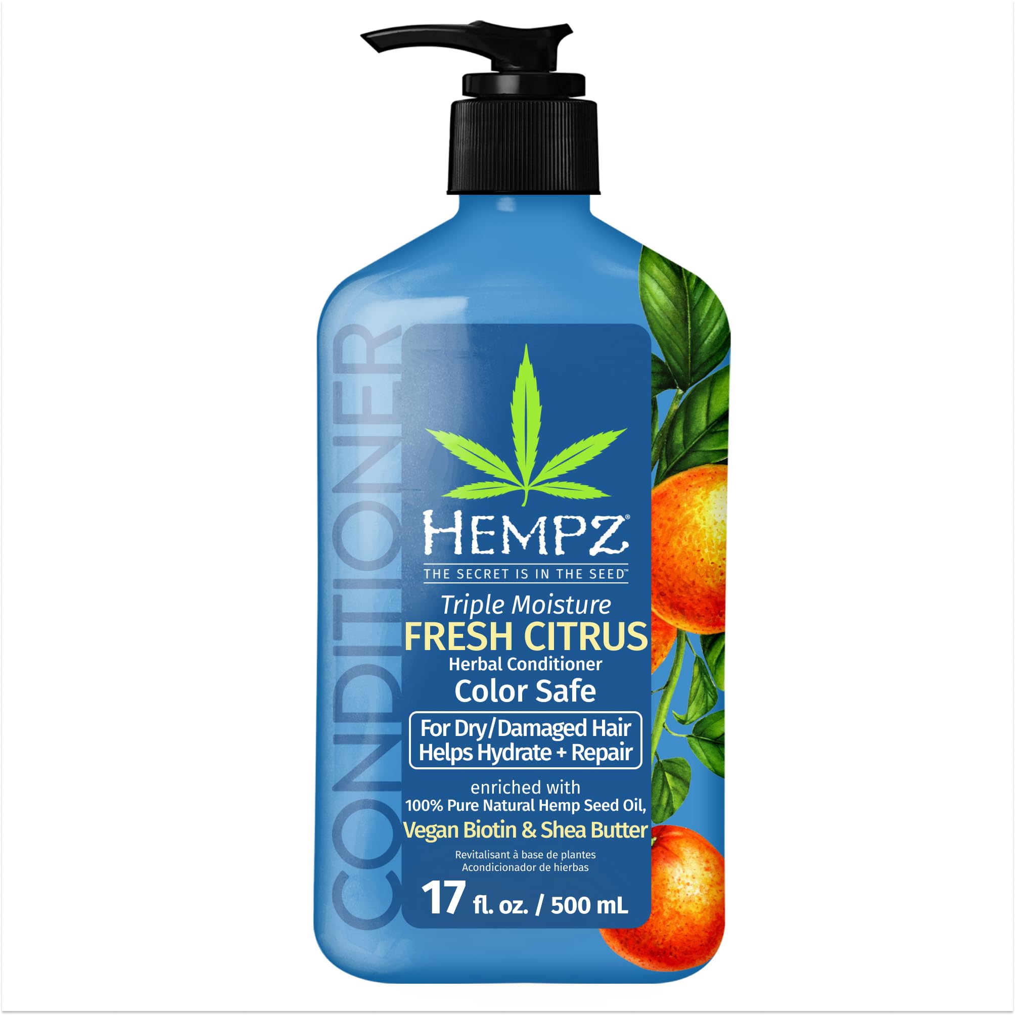 Foto 2 pulgar | Acondicionador Hempz Biotin Triple Moisture Fresh Citrus 500 Ml - Venta Internacional.