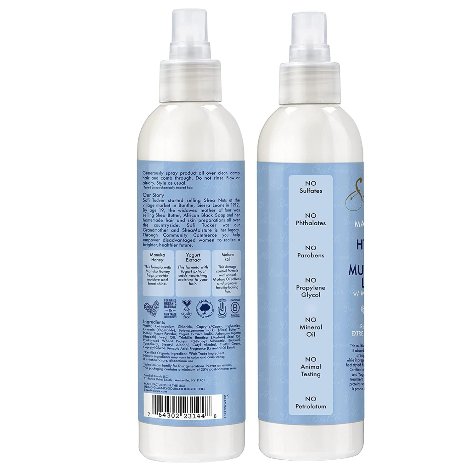 Foto 3 | Acondicionador Sin Enjuague Crema Hidratante de Karité Y Miel De Manuka 240 Ml 2 - Venta Internacional