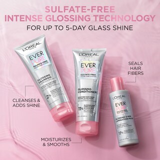 Foto 3 | Acondicionador L'Oréal Paris Everpure Glossing de 200 ml-Venta Internacional