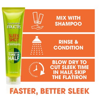 Foto 4 | Estilizador Garnier Fructis Sleek Shot Para Uso En La Ducha, 150 Ml - Venta Internacional.