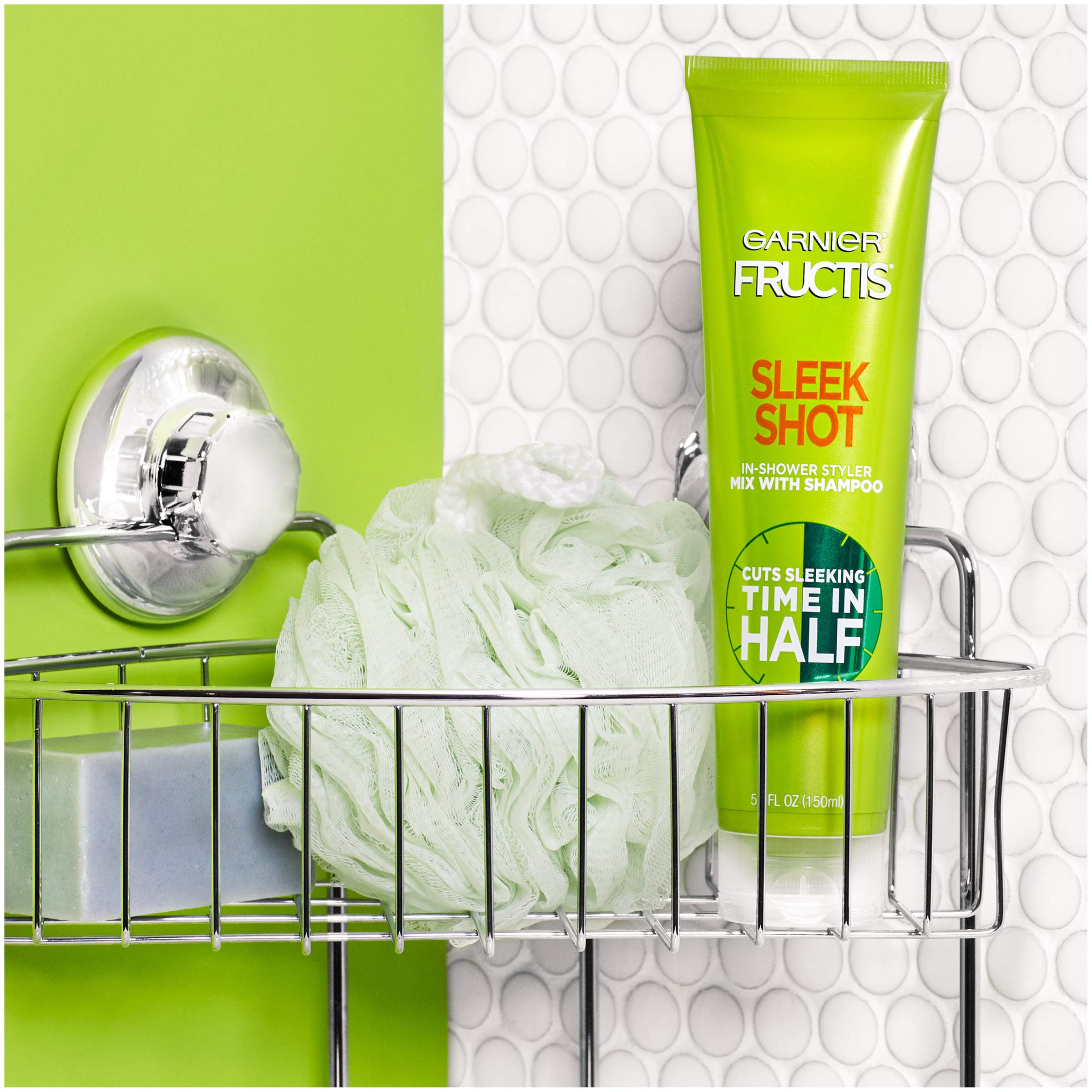 Foto 7 pulgar | Estilizador Garnier Fructis Sleek Shot Para Uso En La Ducha, 150 Ml - Venta Internacional.
