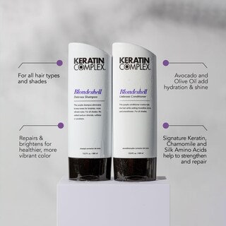 Foto 2 | Acondicionador Keratin Complex Blondeshell Debrass 1l - Venta Internacional.