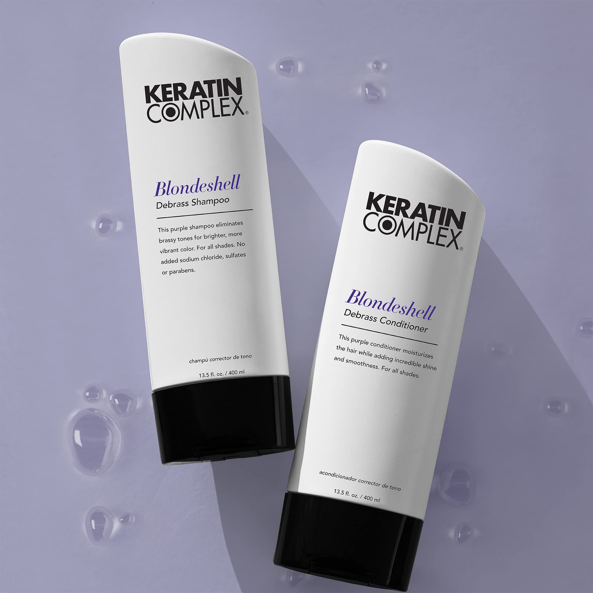Foto 7 pulgar | Acondicionador Keratin Complex Blondeshell Debrass 1l - Venta Internacional.