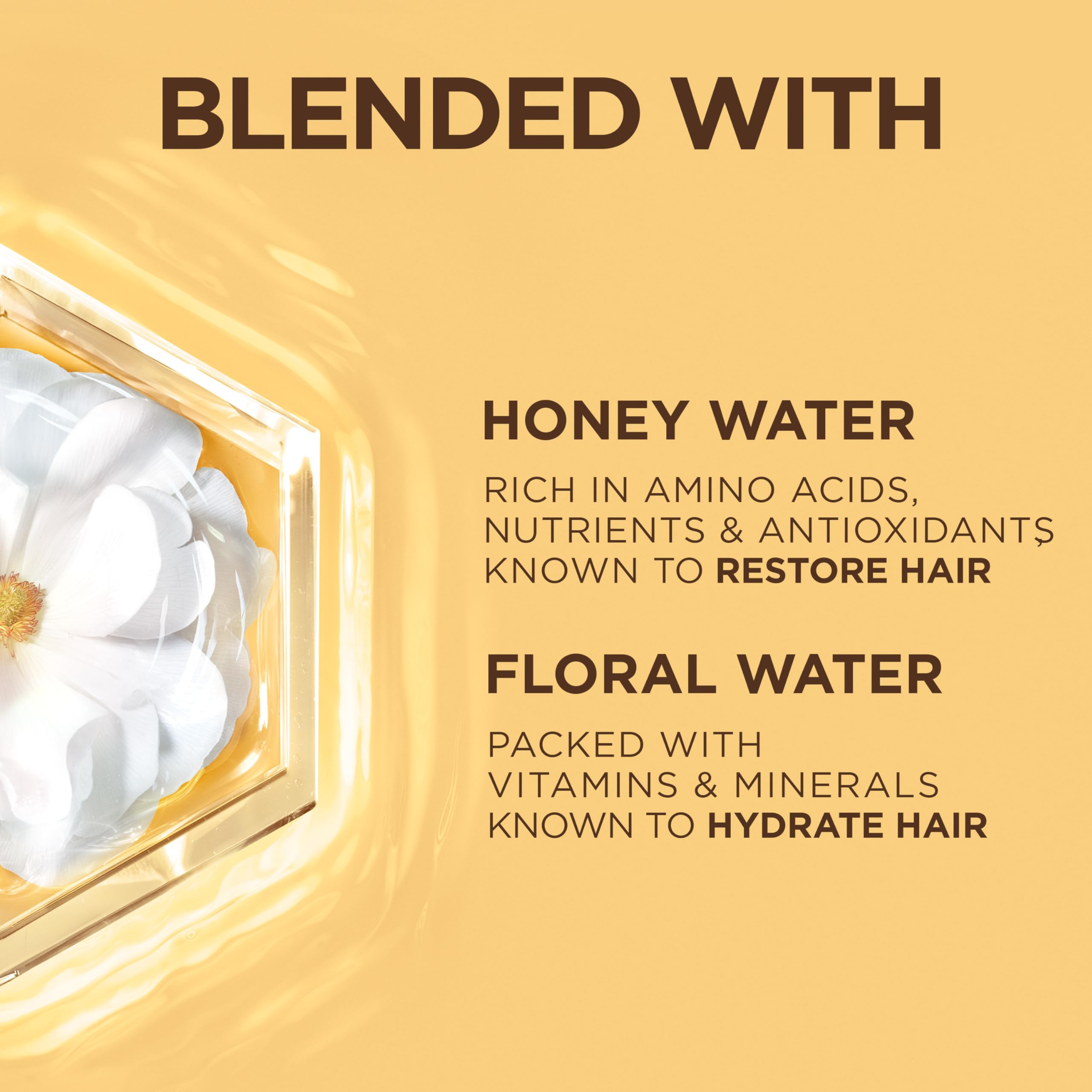 Foto 5 pulgar | Acondicionador Garnier Whole Blends Honey Water 780 Ml Para Cabello Seco - Venta Internacional.