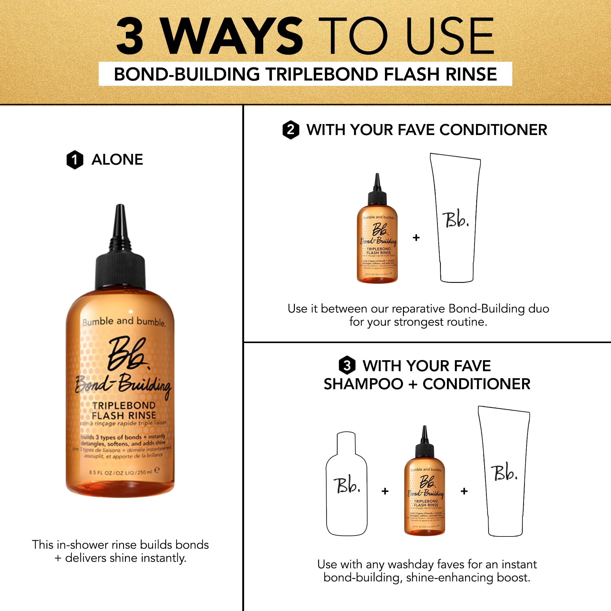 Foto 4 pulgar | Tratamiento Capilar Bumble And Bumble. Creación De Vínculos Triplebond - Venta Internacional.