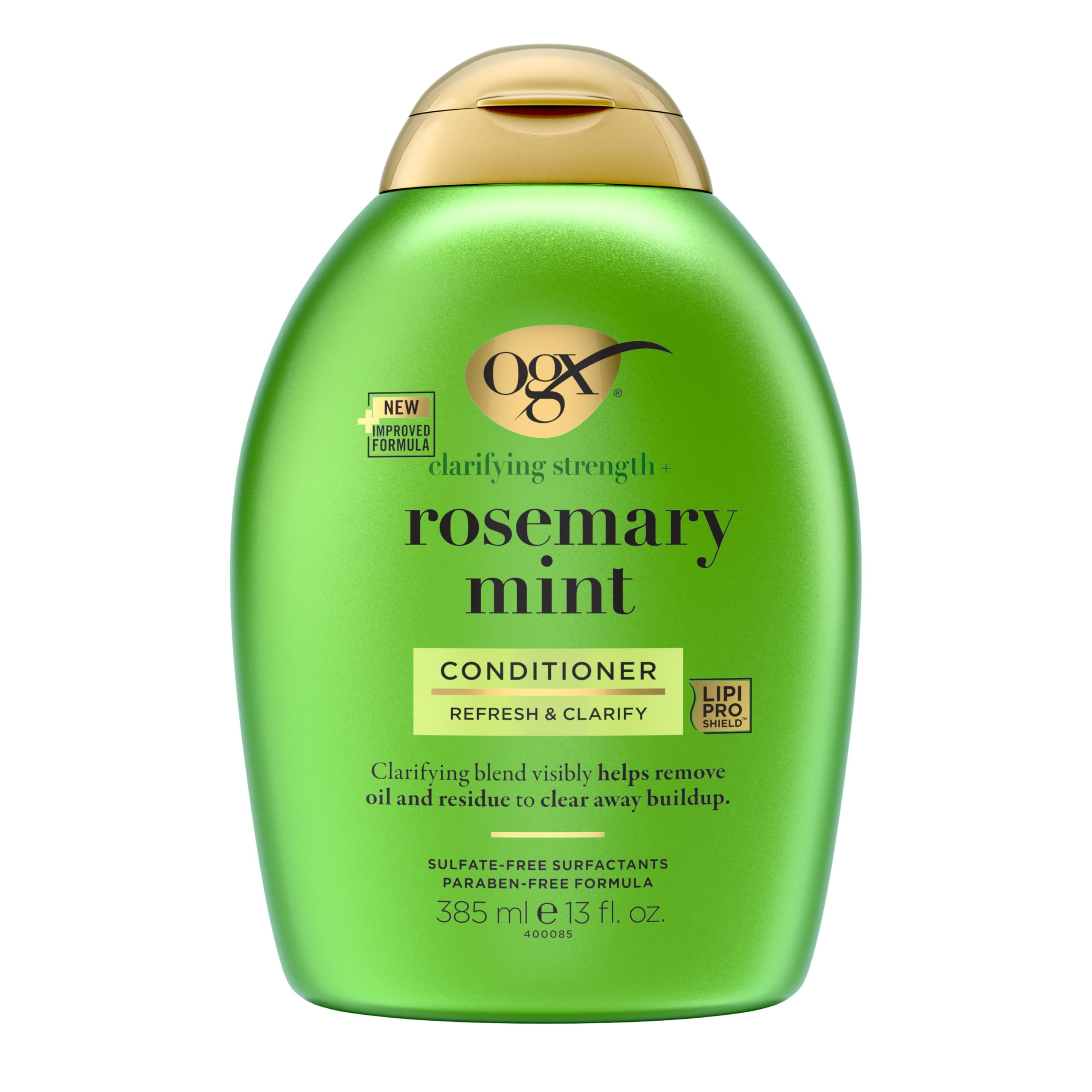 Acondicionador Ogx Clarifying Strength + Rosemary Mint 385 Ml - Venta Internacional.