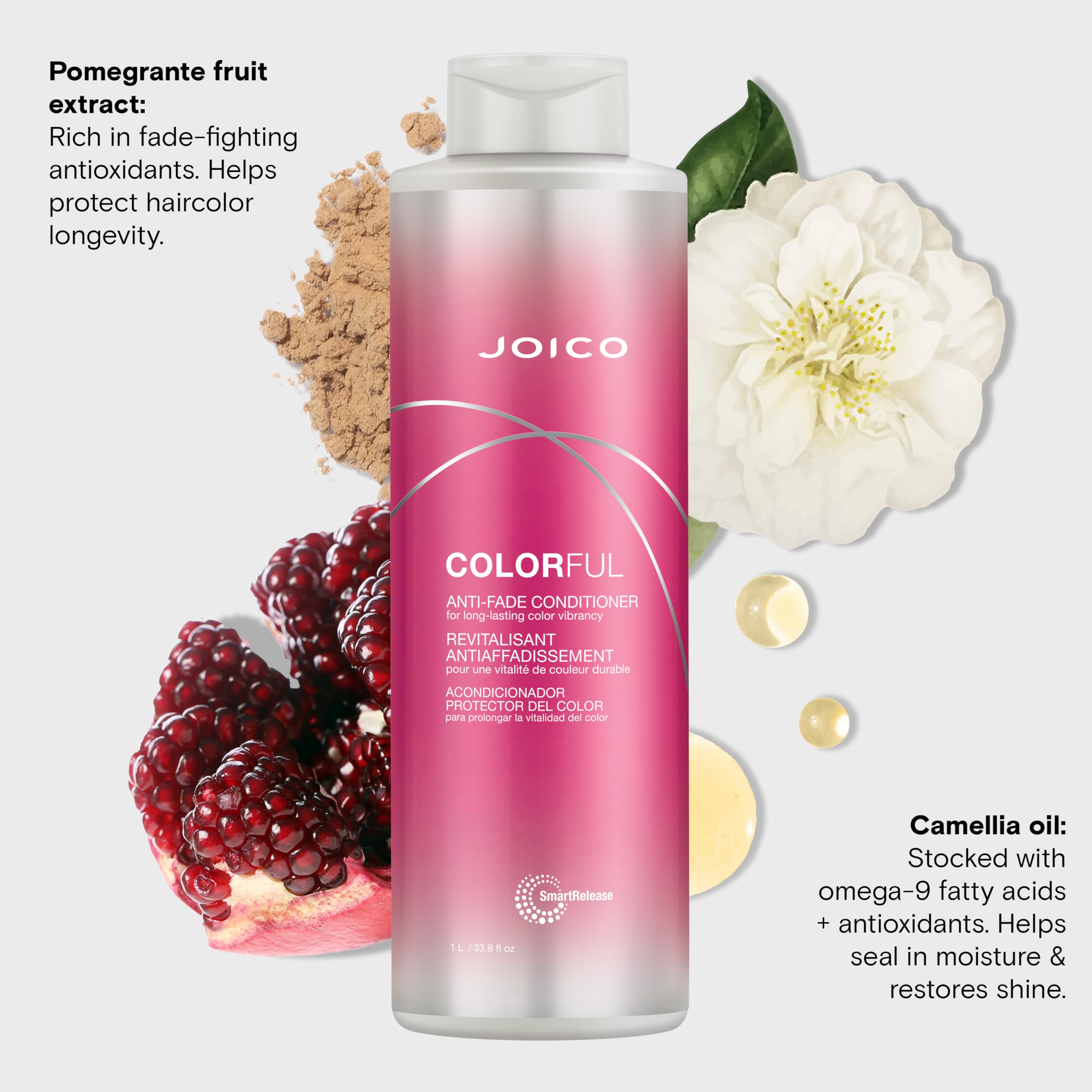 Foto 4 pulgar | Acondicionador Joico Colorful Con Bomba - Venta Internacional.