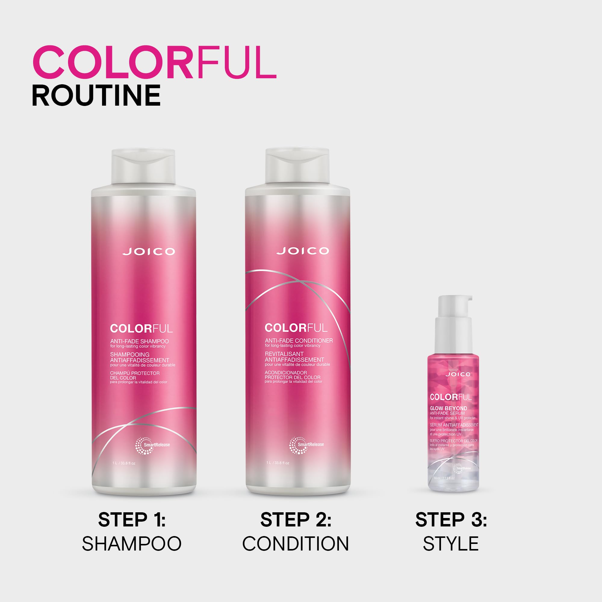 Foto 5 pulgar | Acondicionador Joico Colorful Con Bomba - Venta Internacional.