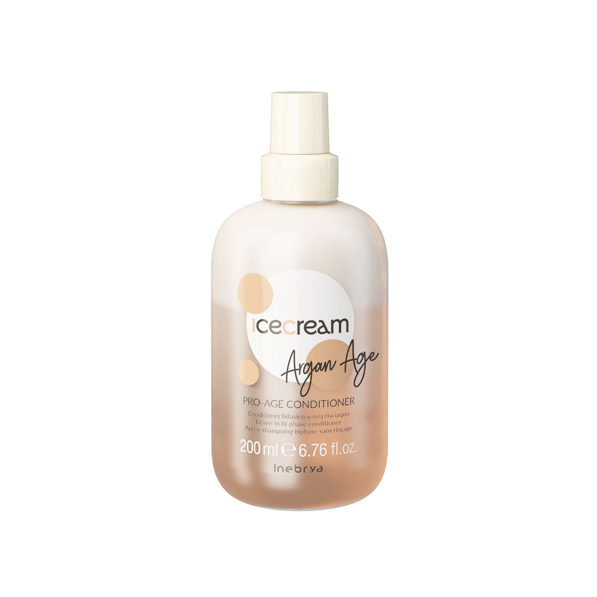 Foto 2 pulgar | Acondicionador Inebrya Argan-age Bi-phase 200ml Sin Enjuague