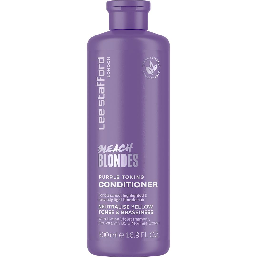Foto 1 | Acondicionador Lee Stafford Purple Tonificante Bleach Blonde 500 Ml - Venta Internacional