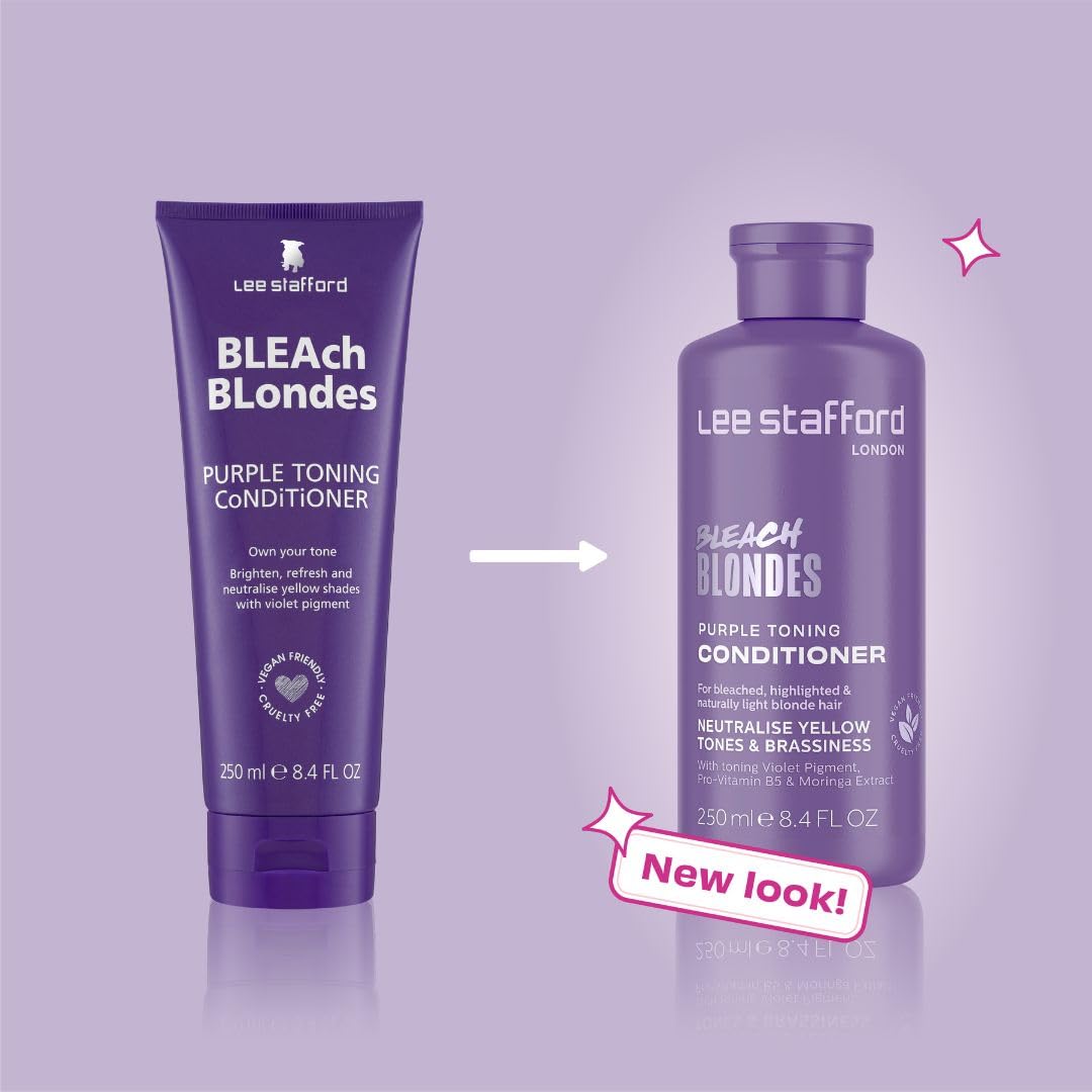 Foto 6 pulgar | Acondicionador Lee Stafford Purple Tonificante Bleach Blonde 500 Ml - Venta Internacional