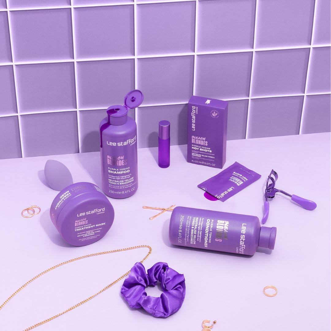 Foto 7 | Acondicionador Lee Stafford Purple Tonificante Bleach Blonde 500 Ml - Venta Internacional