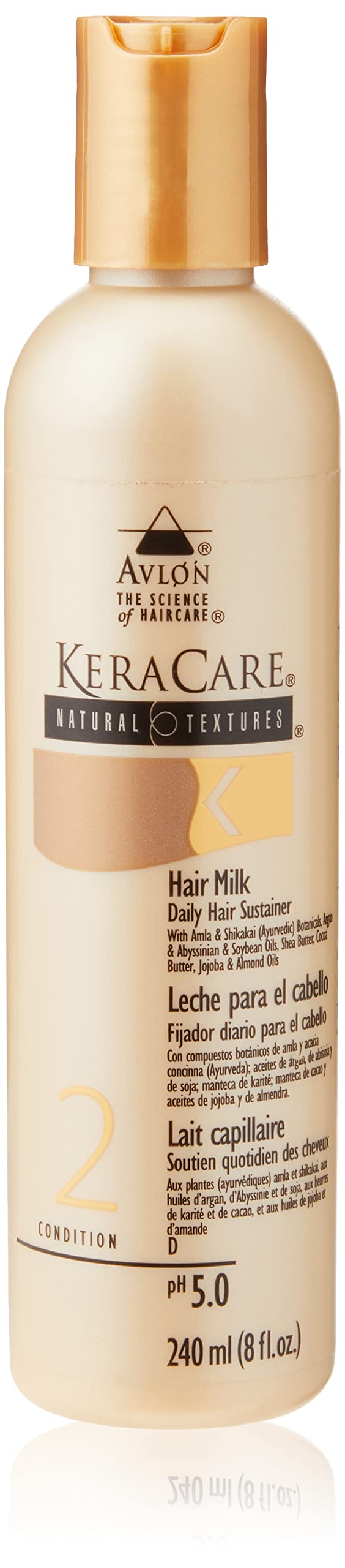 Foto 2 pulgar | Agente De Peinado Avlon Keracare Natural Textures Hair Milk 240 Ml - Venta Internacional.