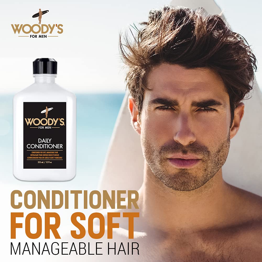 Foto 4 pulgar | Acondicionador Woody's Daily 350 Ml Para Hombre - Venta Internacional.