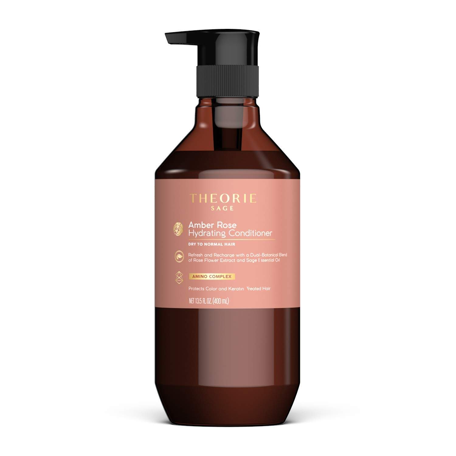 Foto 1 | Acondicionador Theorie Amber Rose Hidratante 400 Ml Para Todo El Cabello - Venta Internacional.