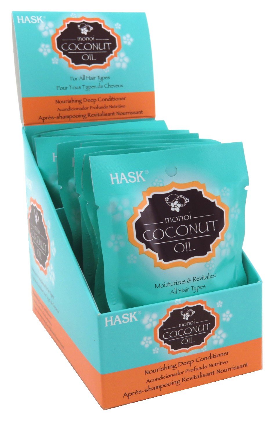 Foto 2 pulgar | Acondicionador Profundo Hask Monoi con Aceite de Coco 12 Unidades- Venta Internacional