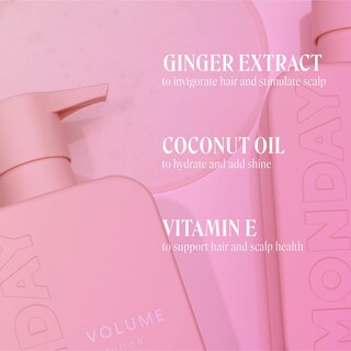 Foto 3 | Acondicionador Monday Haircare Volumen 354 Ml Para Cabello Fino, Fino Y Graso - Venta Internacional.