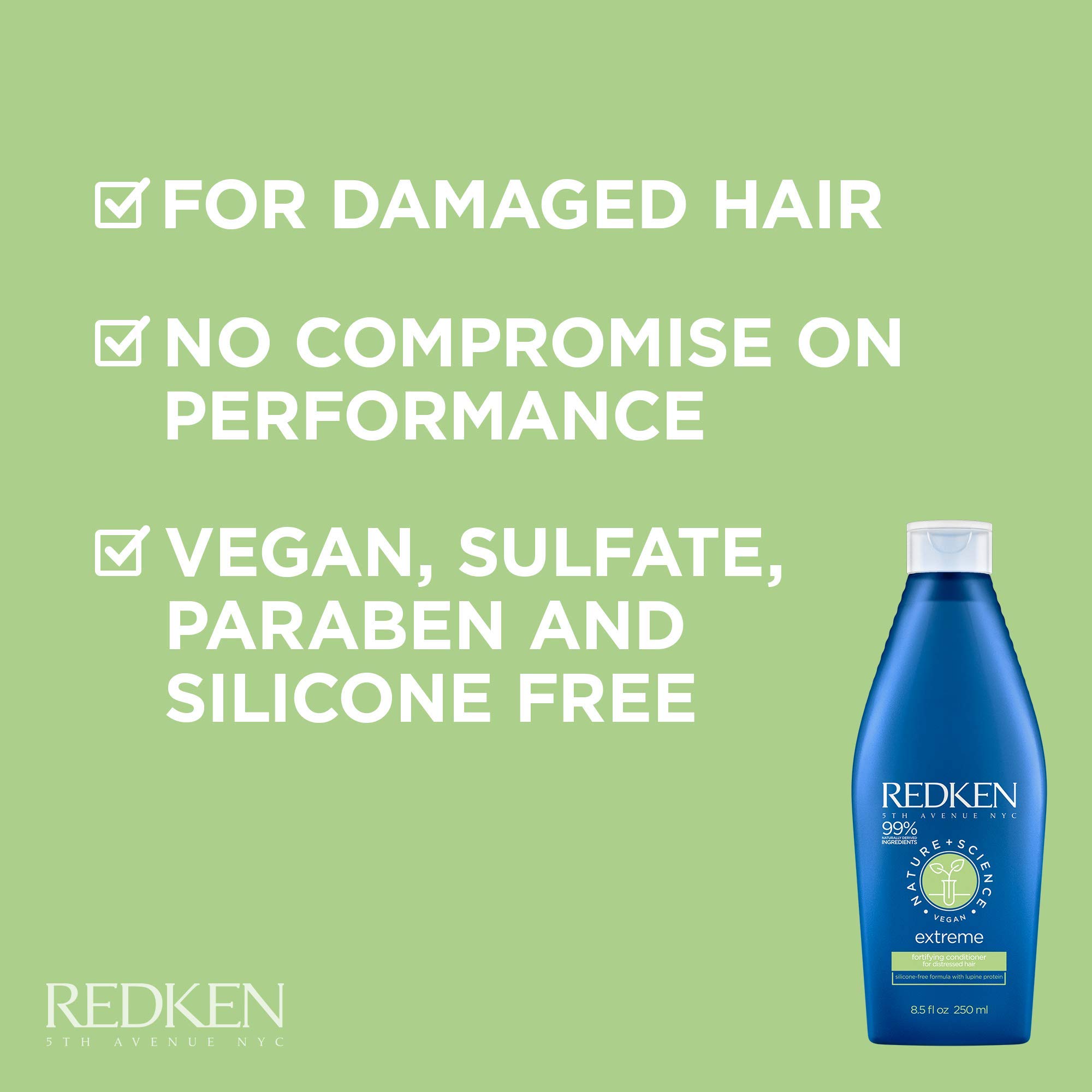 Foto 3 | Acondicionador Redken Nature + Science Extreme Fortifying 250 Ml - Venta Internacional.