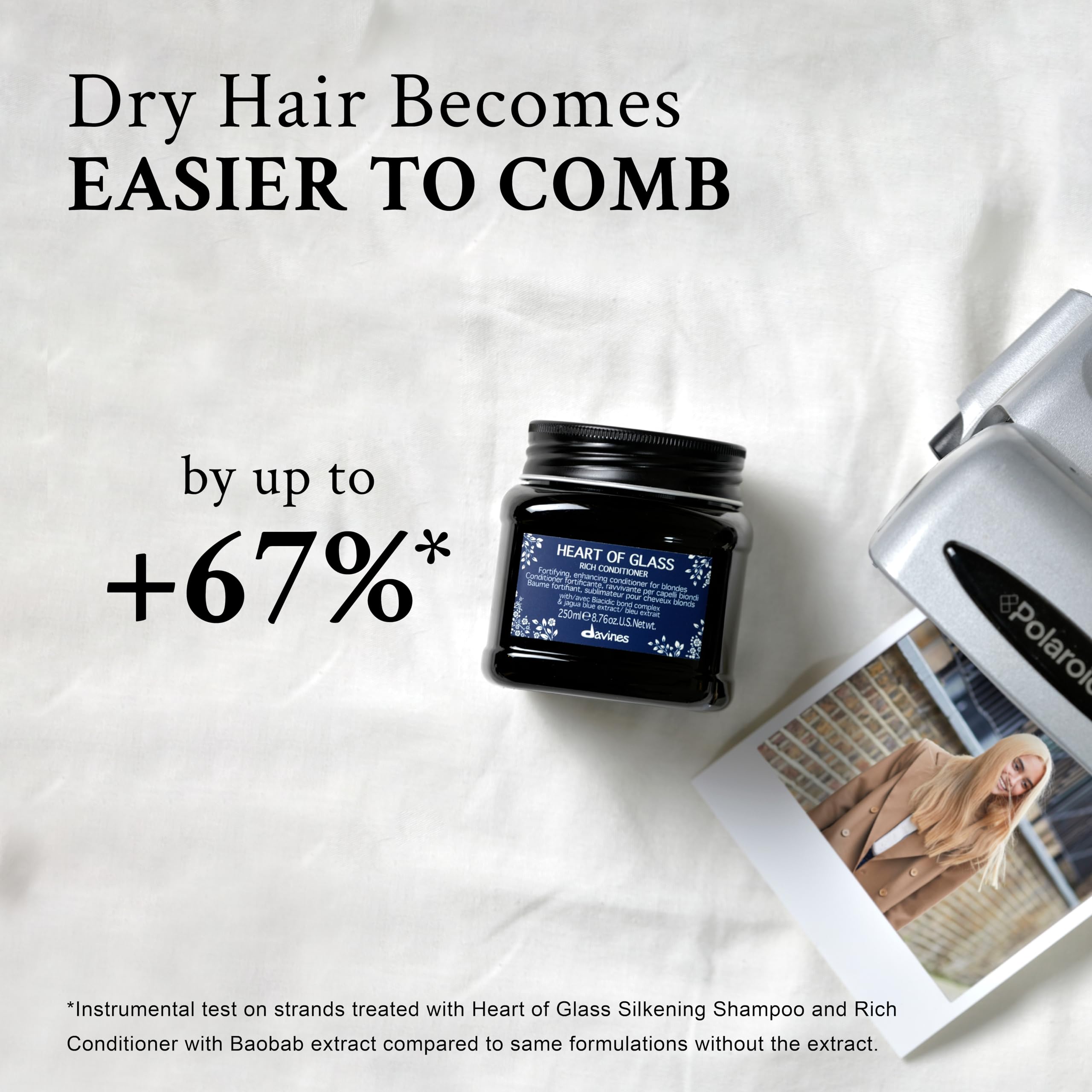 Foto 5 | Acondicionador Davines Heart Of Glass Rich Para El Cuidado De Las Rubias, 260 Ml - Venta Internacional.