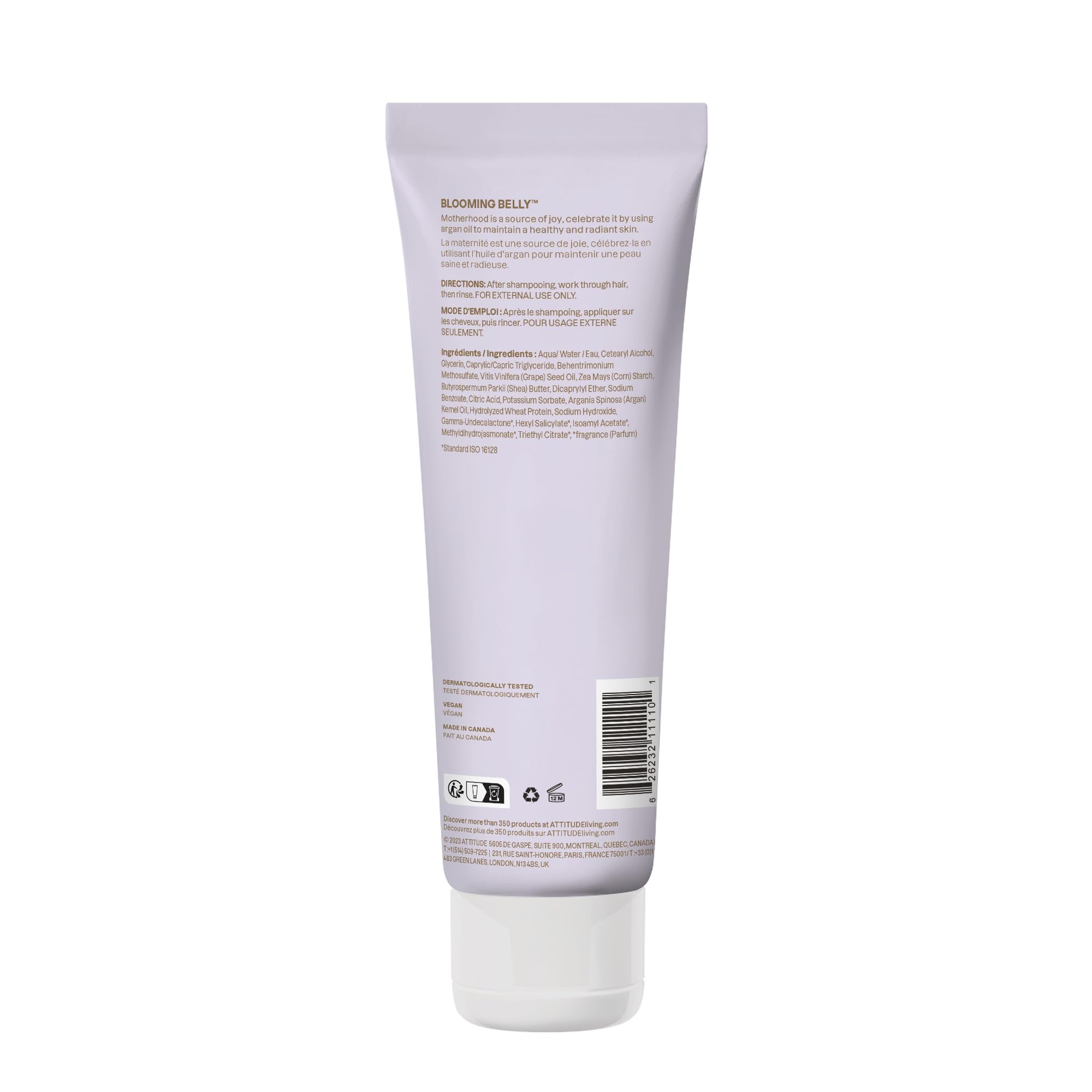 Foto 8 pulgar | Acondicionador Attitude, Probado Dermatológicamente Durante El Embarazo, 240 Ml - Venta Internacional.