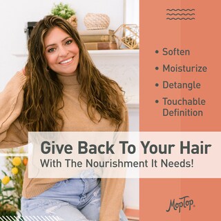 Foto 2 | Acondicionador Sin Enjuague Para Cabello Fino, Grueso, Ondulado Y Rizado - Venta Internacional.