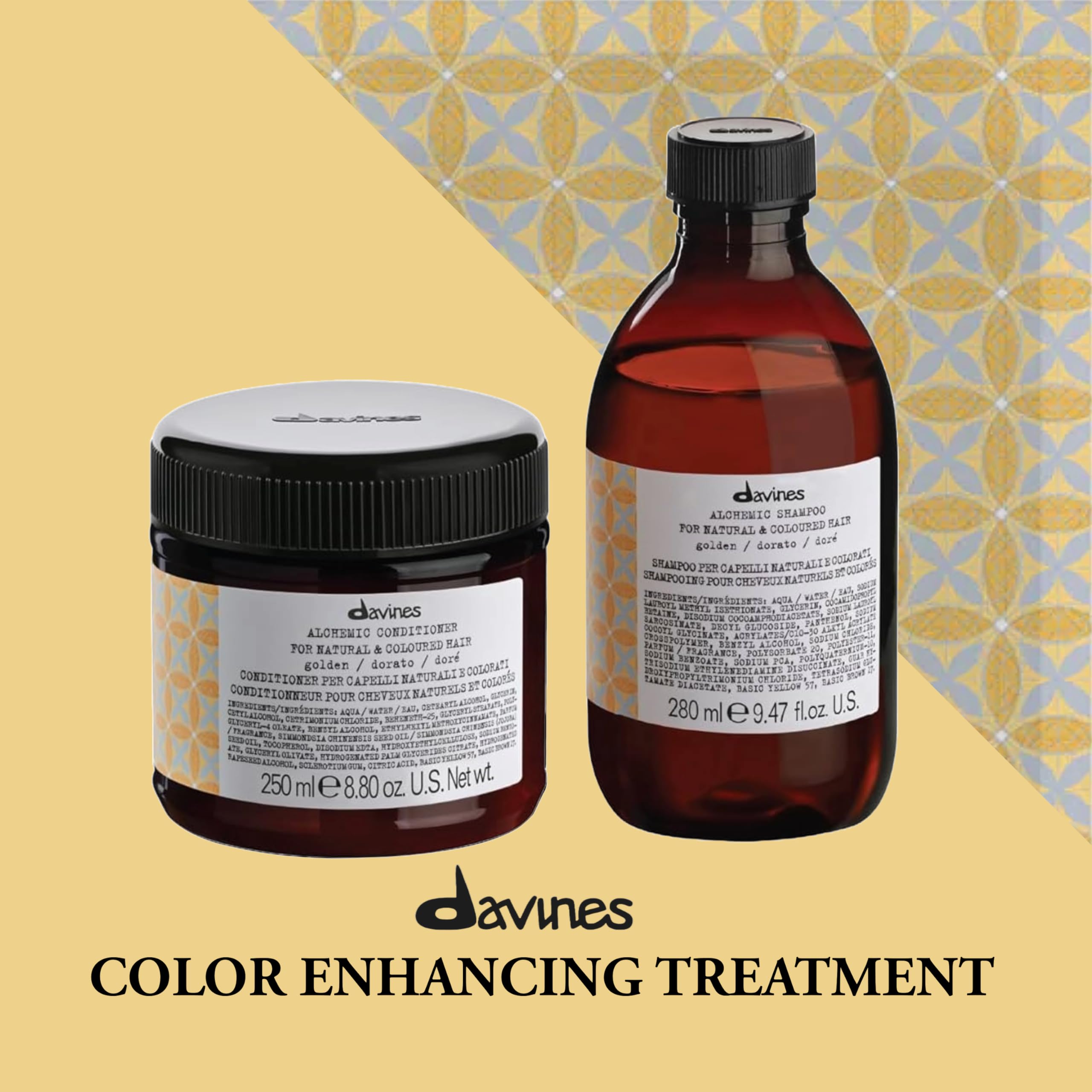 Foto 4 pulgar | Acondicionador Davines Alchemic Golden 260 Ml - Venta Internacional.