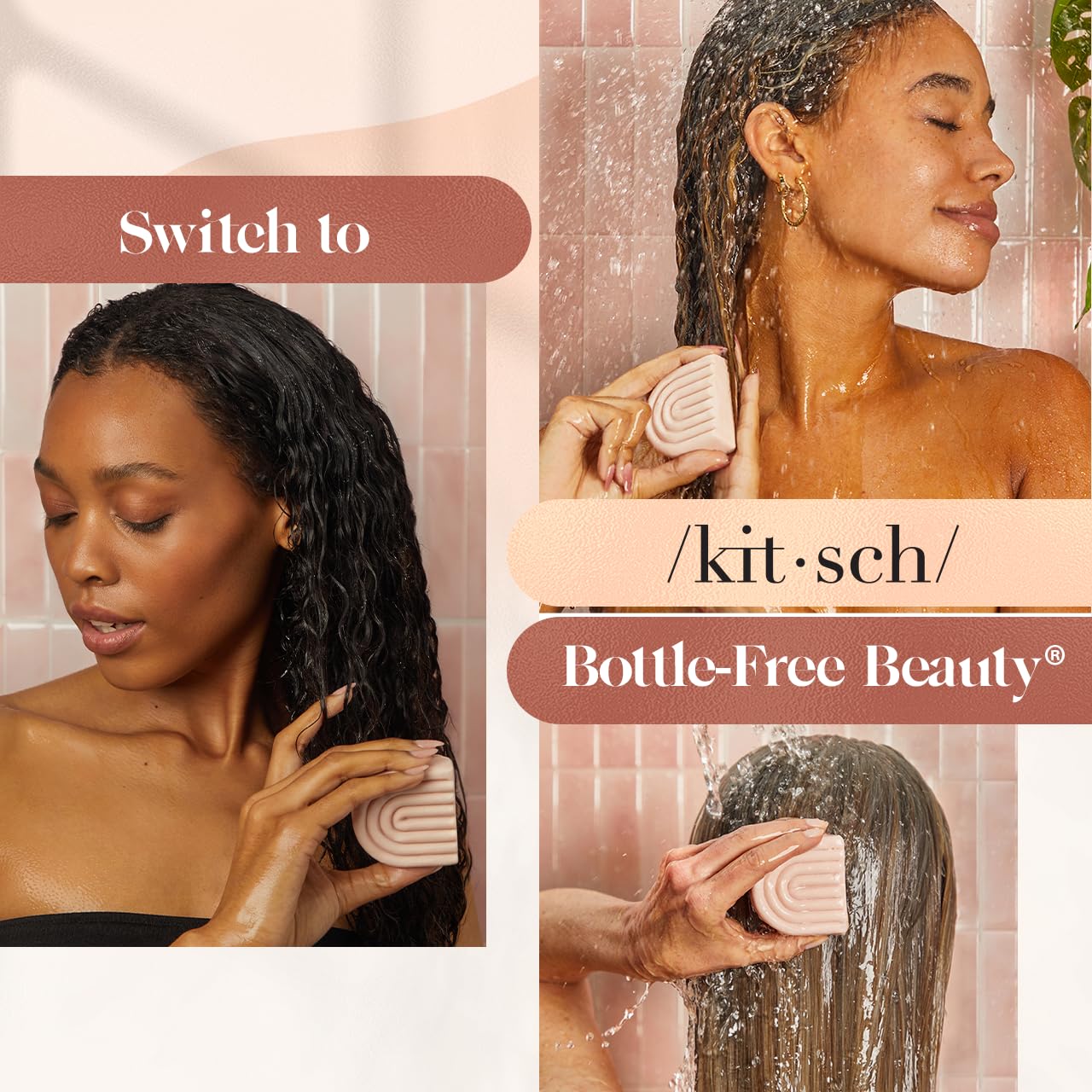 Foto 7 | Acondicionador Kitsch Con Aceite De Ricino Hidratante, 80 Ml, Para Cabello Rizado - Venta Internacional.