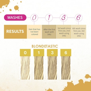 Foto 6 | Limpiador Y Acondicionador Para El Cabello Punky Colour 3 En 1 Blondetastic - Venta Internacional.