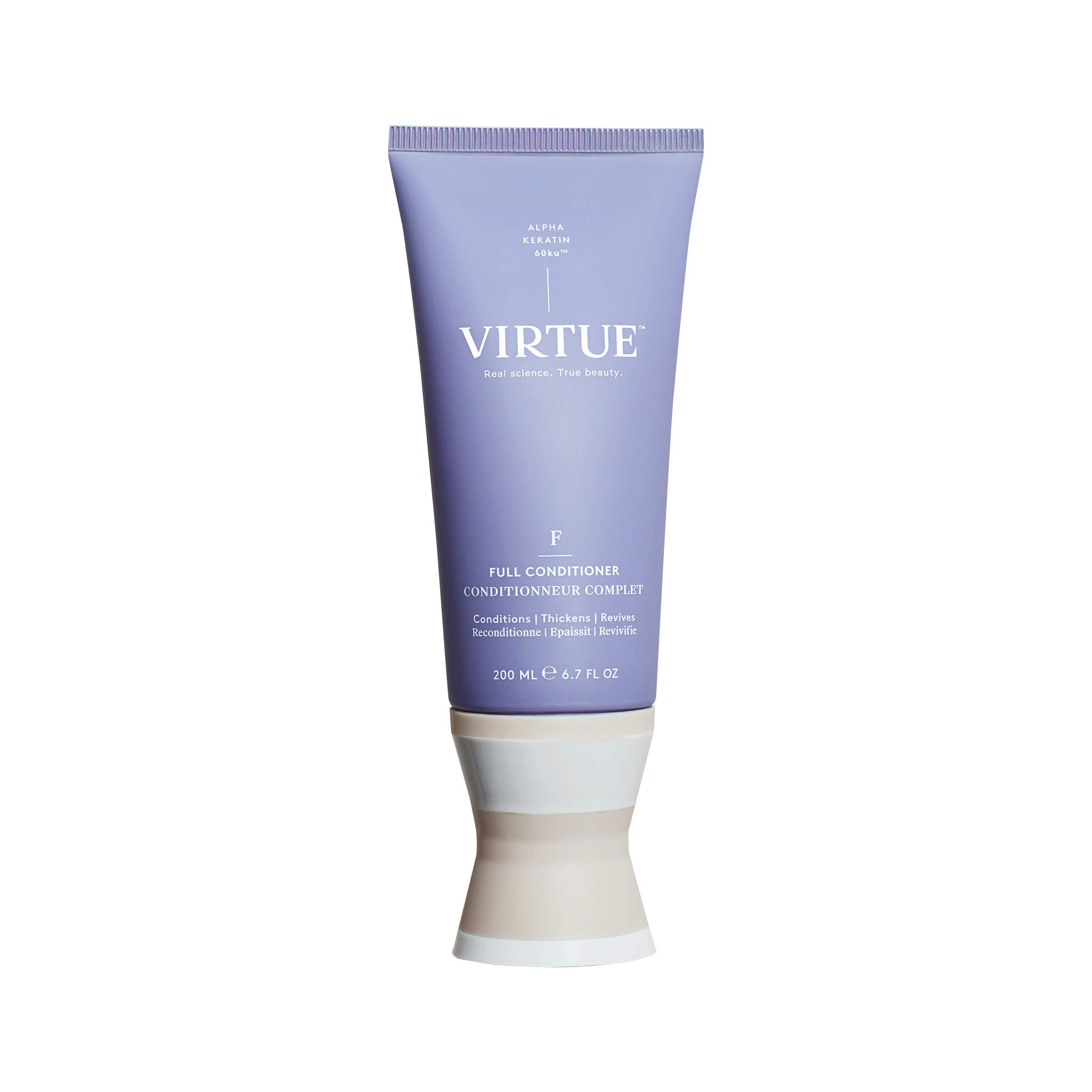Acondicionador Virtue Full Alpha Keratin Thickens 200 Ml, Vegano - Venta Internacional.