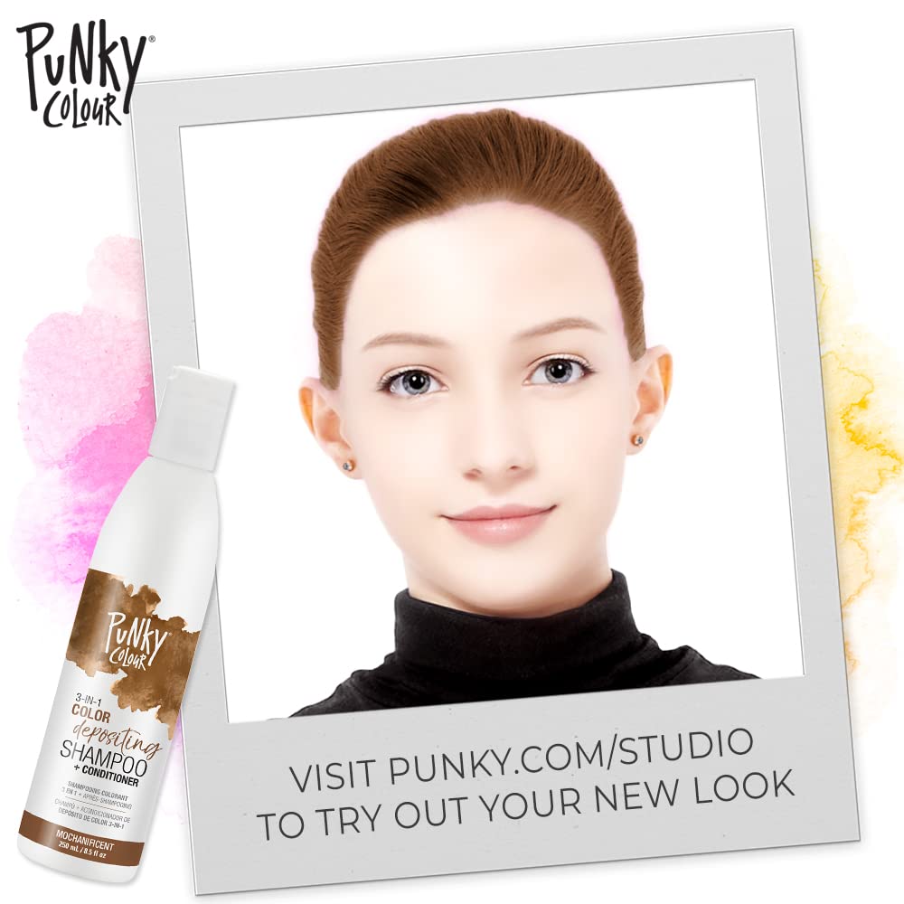 Foto 5 pulgar | Limpiador Y Acondicionador Para Cabello Punky Colour Mochanificent 250 Ml - Venta Internacional.
