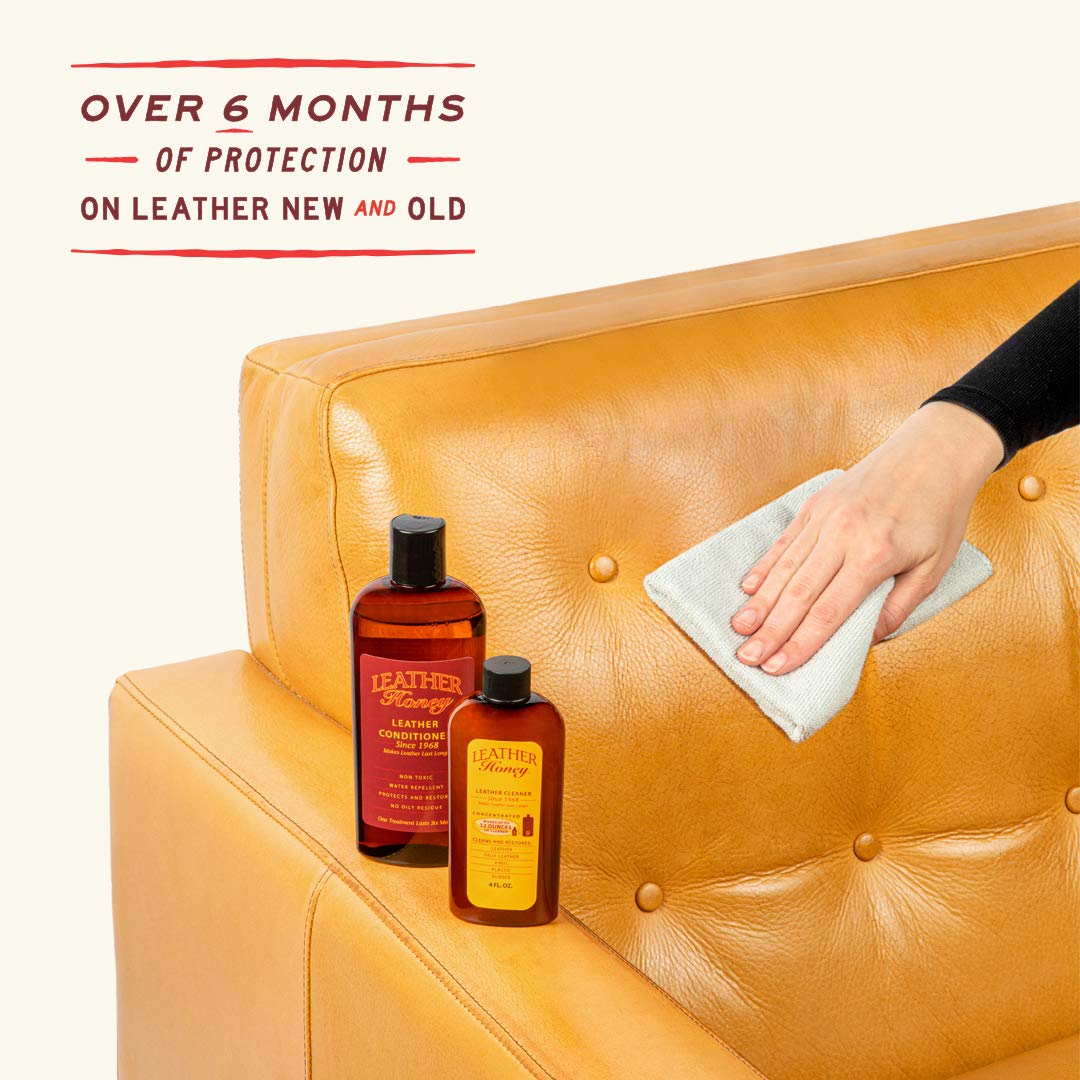 Foto 4 pulgar | Acondicionador para Cuero Leather Honey Since 1968 240 Ml - Venta Internacional