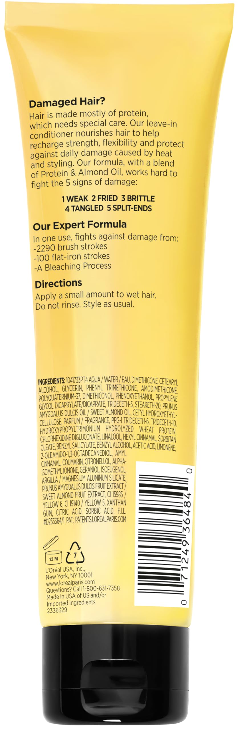 Foto 8 pulgar | Tratamiento Acondicionador Sin Enjuague L'oreal Paris Elvive 150 Ml - Venta Internacional.