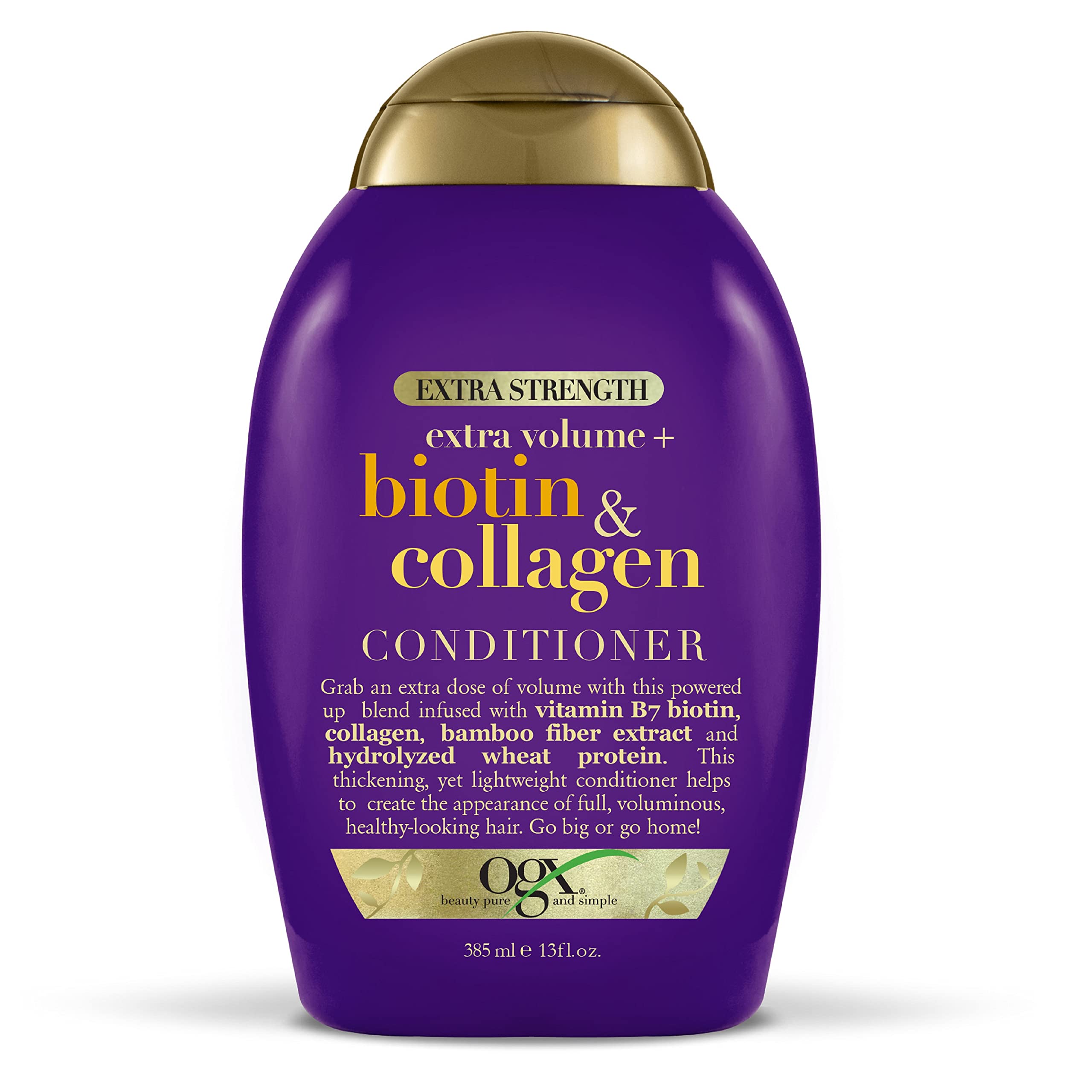 Foto 2 pulgar | Acondicionador Ogx Extra Strength Con Biotina Y Colágeno 385 Ml - Venta Internacional.