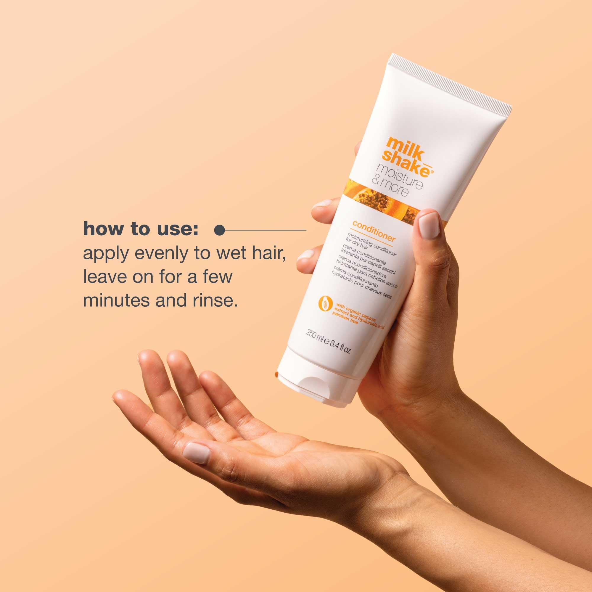 Foto 6 pulgar | Acondicionador Milk_shake Moisture & More Rich 250 Ml - Venta Internacional.