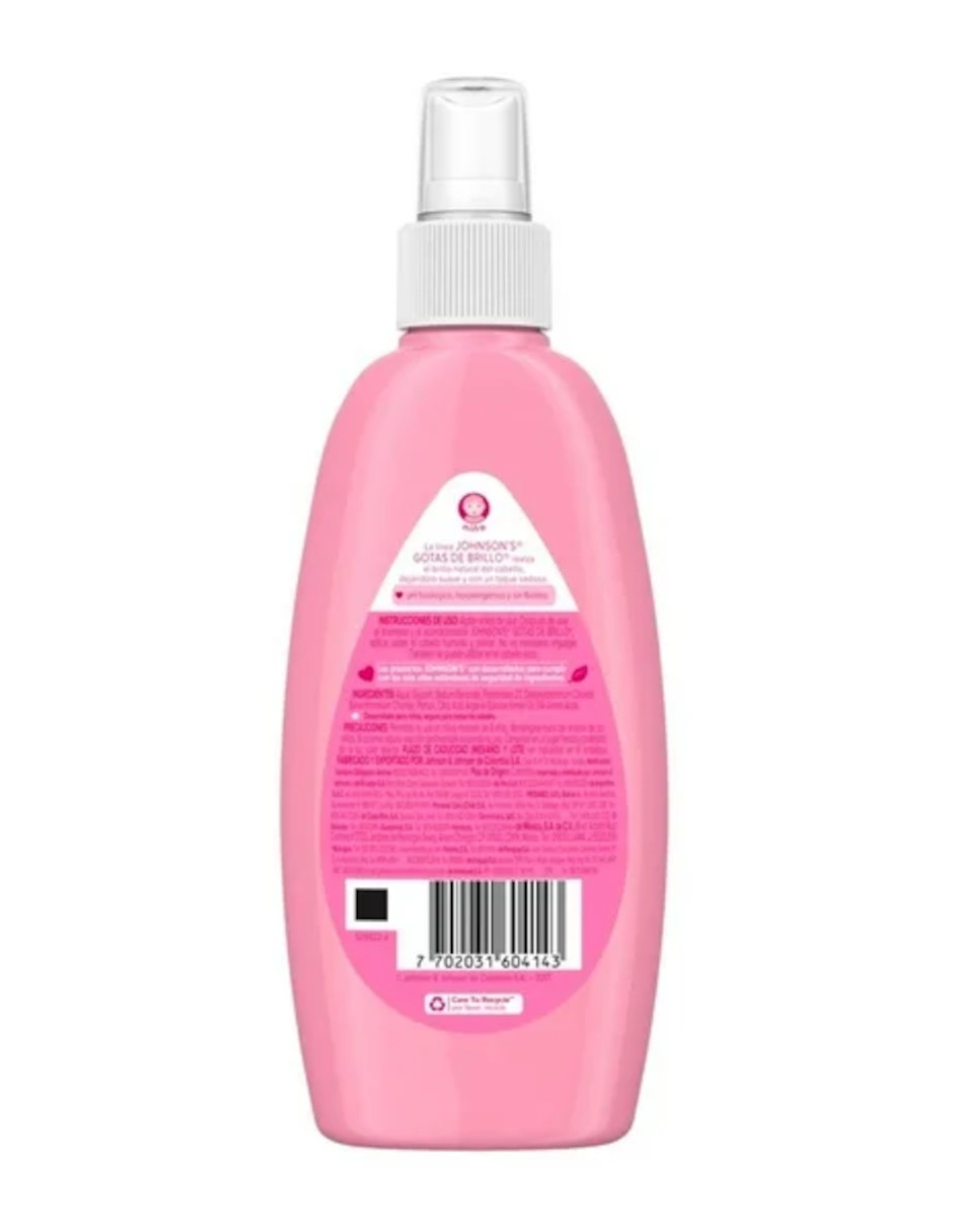 Foto 4 pulgar | Spray Desenredante Infantil Gotas de Brillo + Termo de Agua