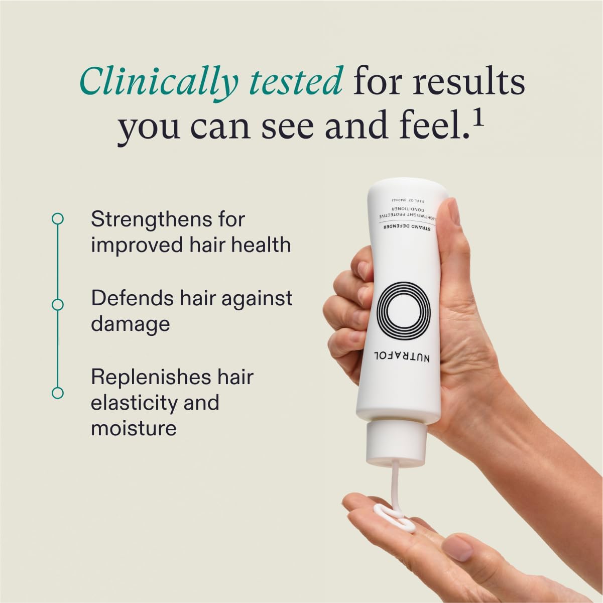Foto 3 pulgar | Acondicionador Nutrafol Strand Defender 240 Ml Para Cabello Fino - Venta Internacional.