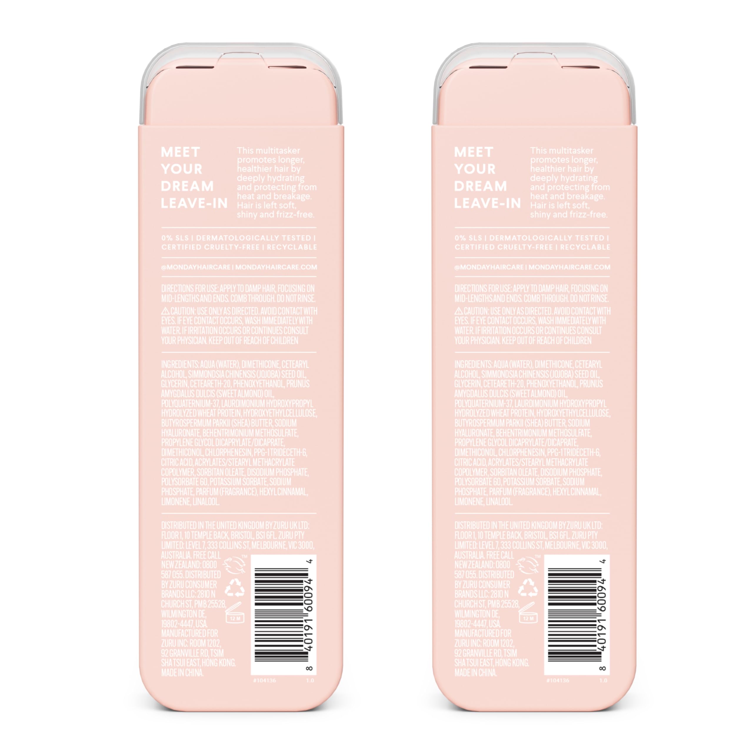 Foto 3 pulgar | Acondicionador Sin Enjuague Monday Haircare Moisture 150 Ml X 2 - Venta Internacional.