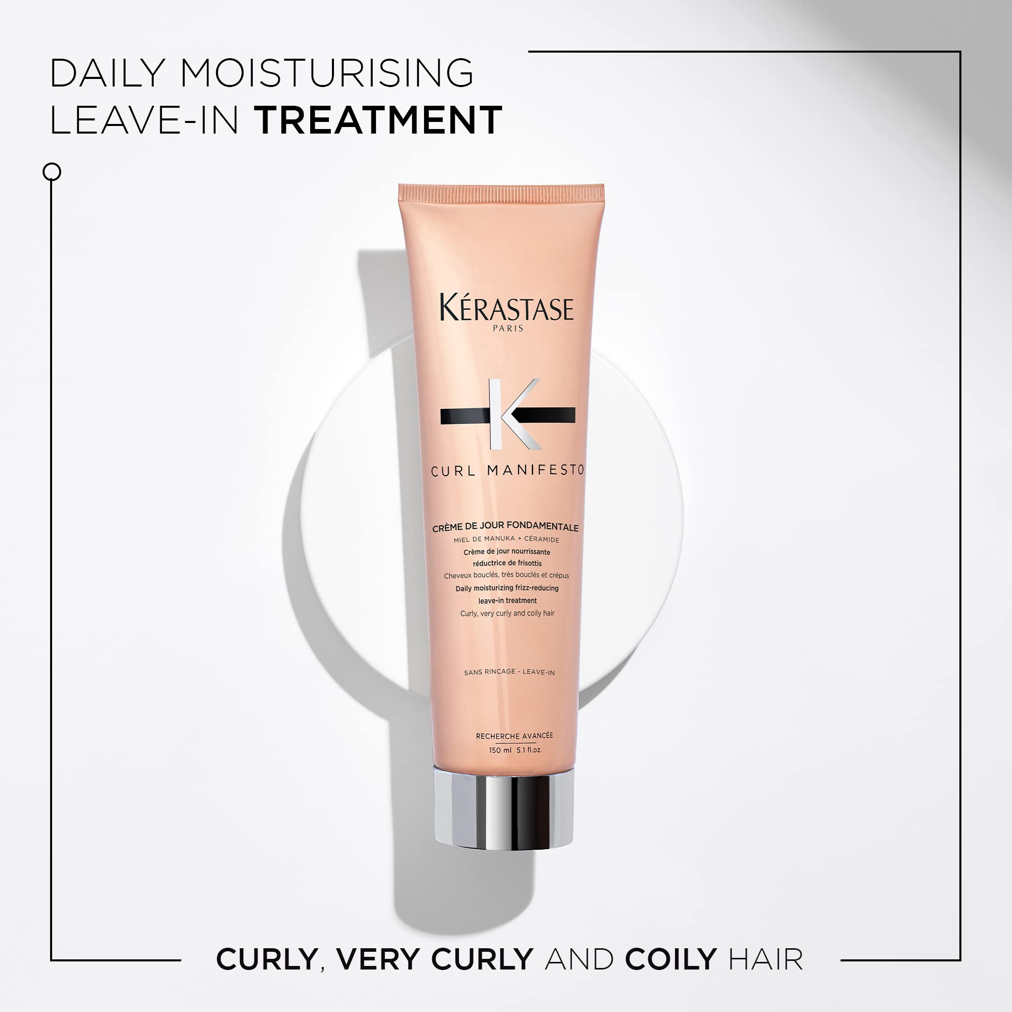 Foto 3 pulgar | Crema Para El Cabello Kerastase Curl Manifesto Crème De Jour 150 Ml - Venta Internacional.