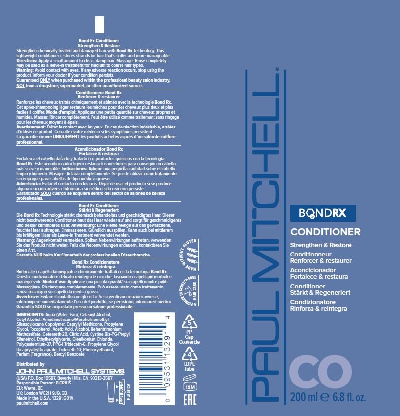 Foto 8 pulgar | Acondicionador Paul Mitchell Bond Rx Fortalece Y Restaura 200 Ml - Venta Internacional.