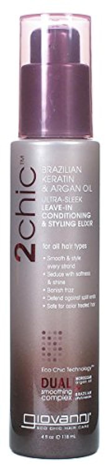 Foto 2 pulgar | Acondicionador Giovanni 2chic Ultrasleek Leave-in 118 Ml - Venta Internacional.