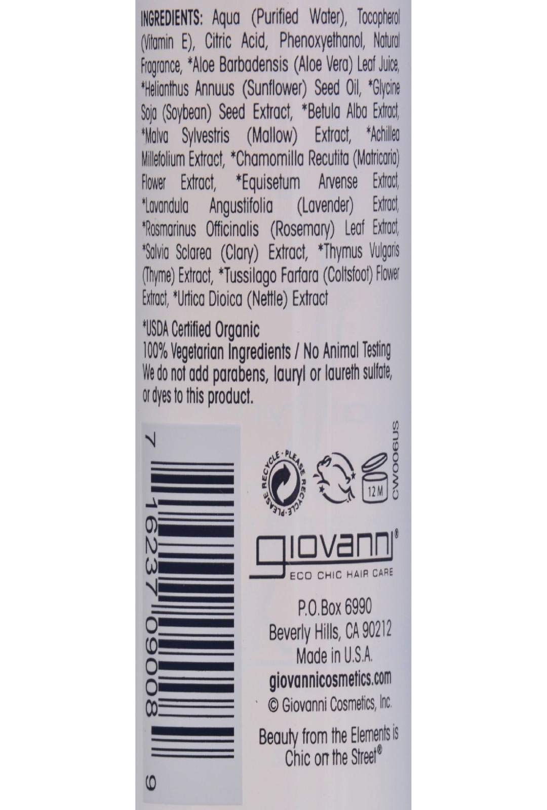 Foto 4 pulgar | Tratamiento Capilar Sin Enjuague Giovanni Eco Chic Vitapro Fusion 150 Ml - Venta Internacional.