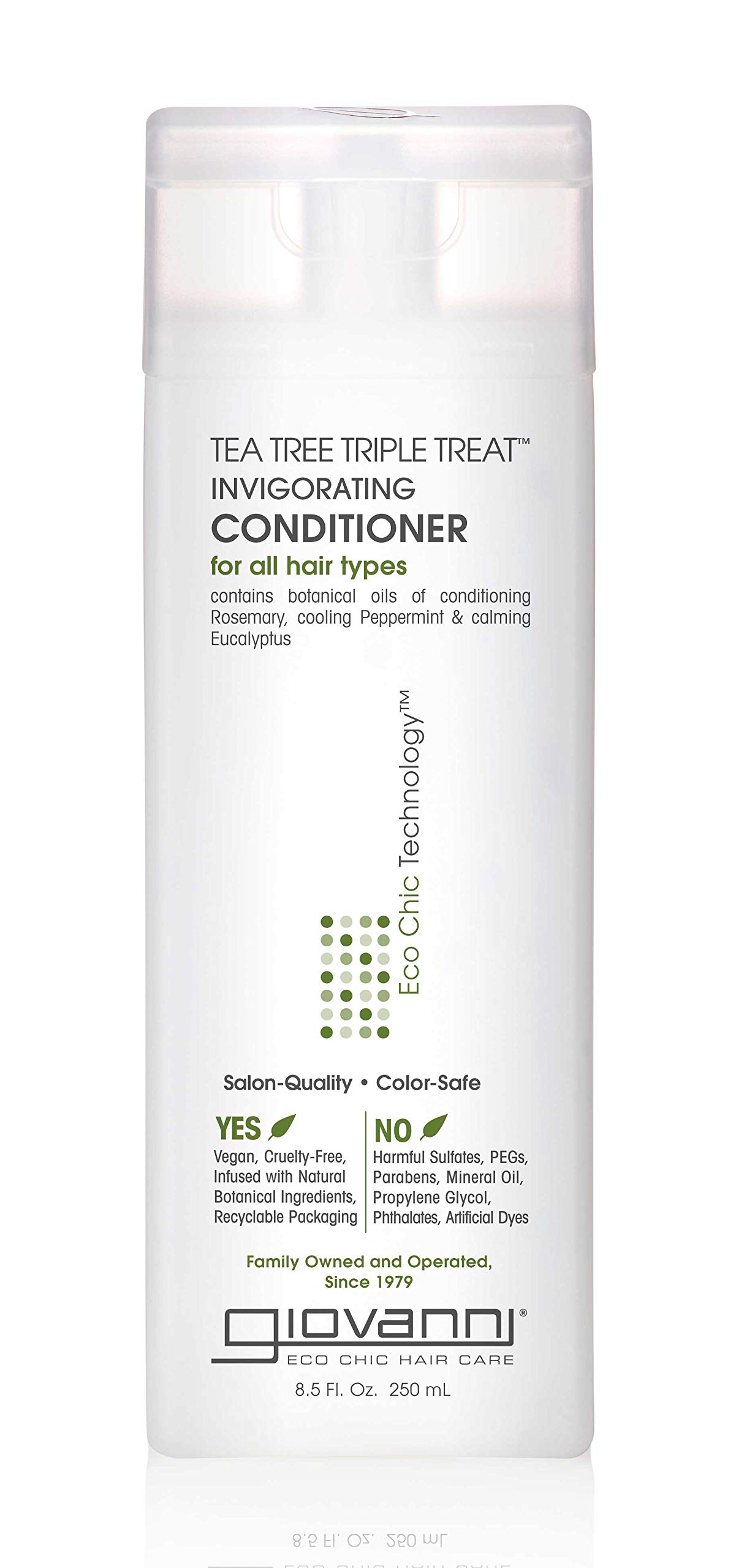 Foto 2 pulgar | Acondicionador Giovanni Cosmetics Tea Tree Triple Treat 250 Ml - Venta Internacional.