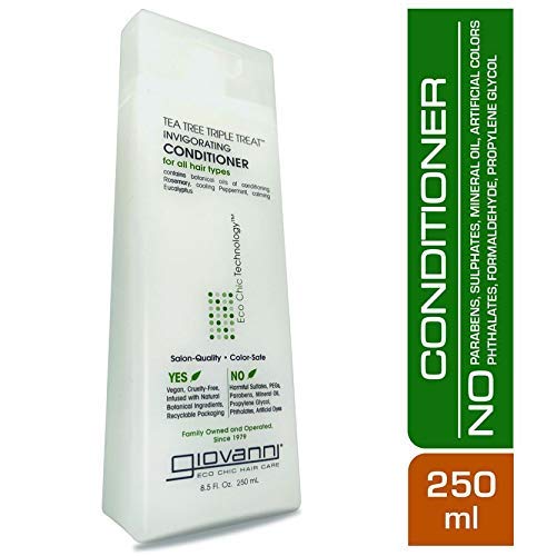 Foto 3 pulgar | Acondicionador Giovanni Cosmetics Tea Tree Triple Treat 250 Ml - Venta Internacional.